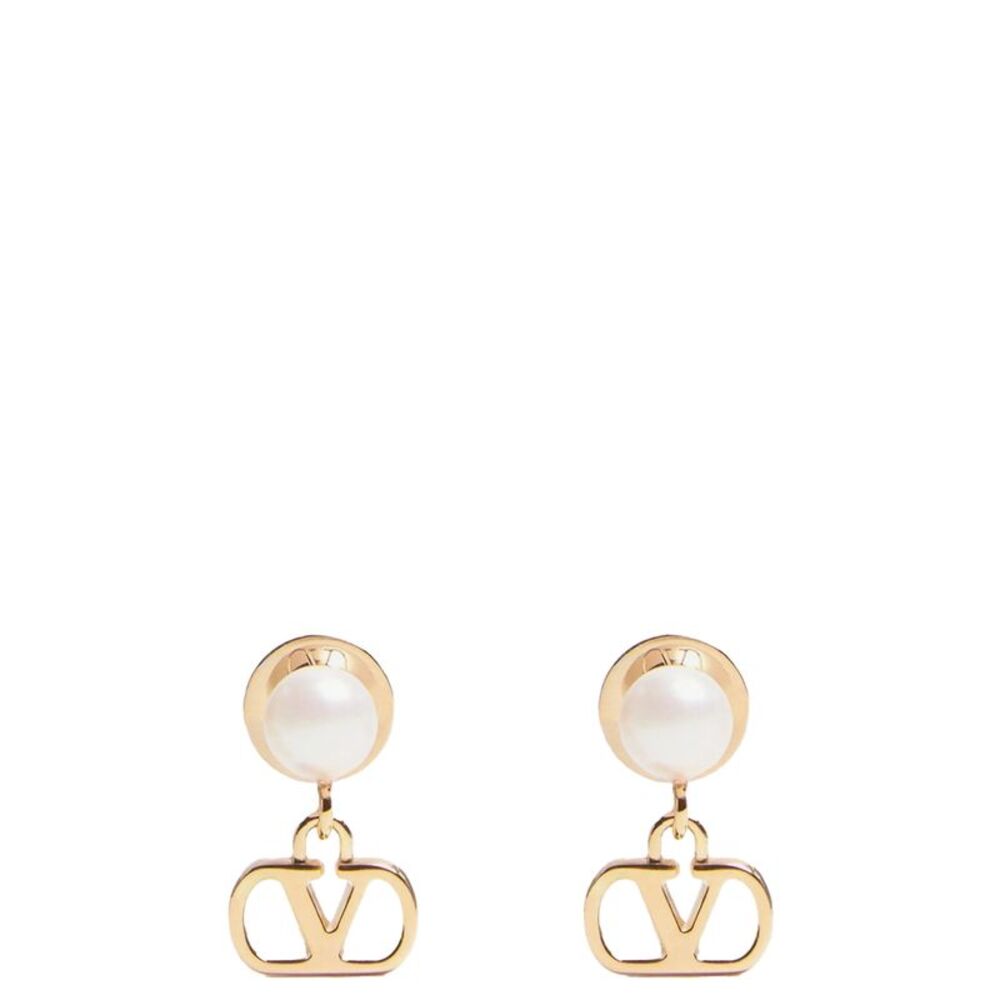 Valentino Garavani Gold Brass Women's Earrings